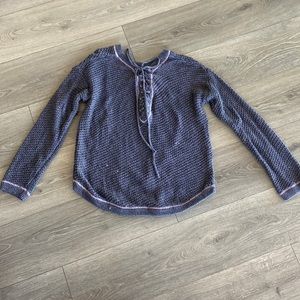Dark and light purple knit urban outfitters sweater.